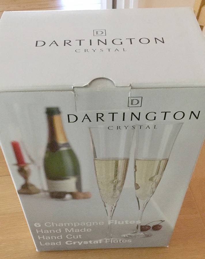 Champagne Fizz Fluted Champagne by Dartington-1