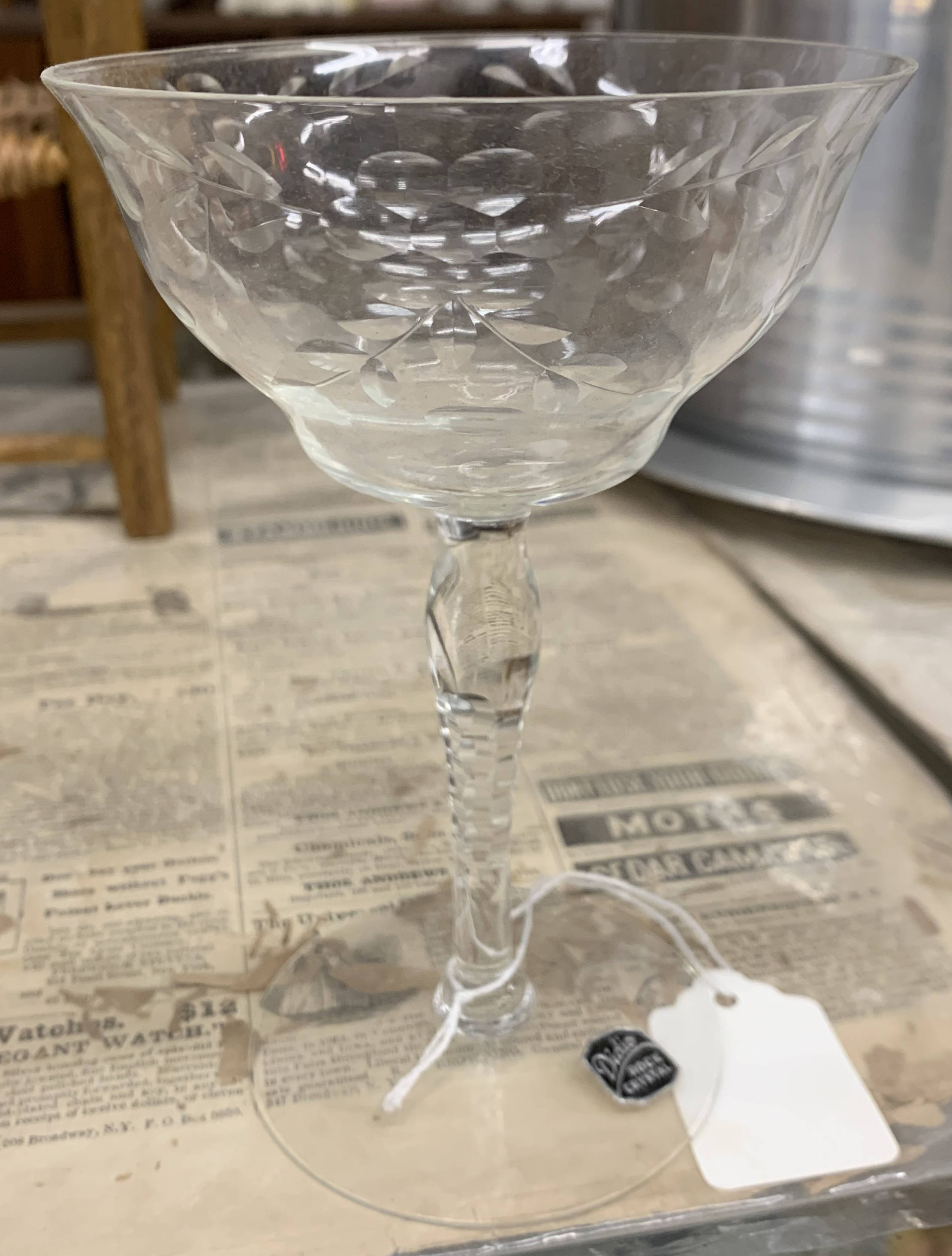 Hygate Champagne/Tall Sherbet by Didio Rock Crystl-1