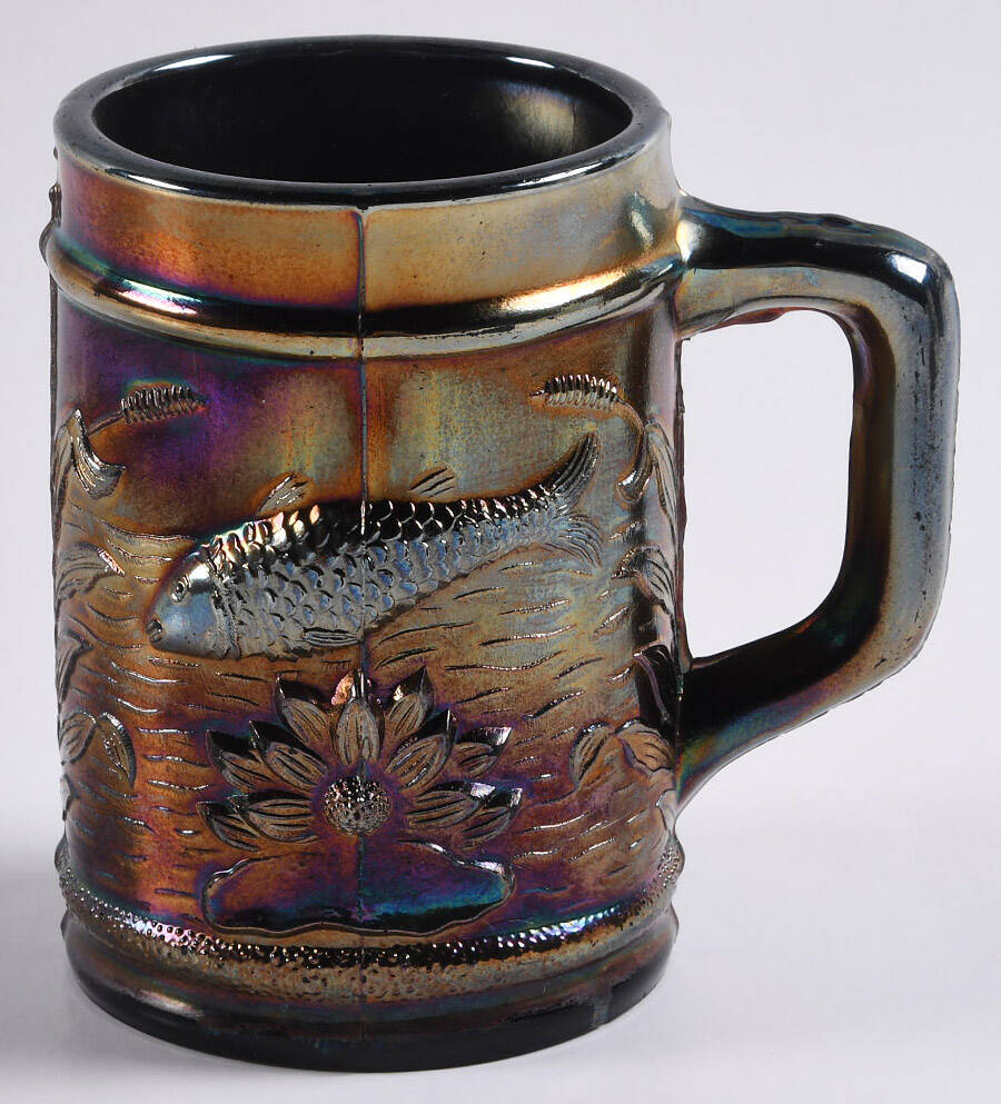 Fisherman's Mug-Amethyst Carnival Mug by Dugan-1