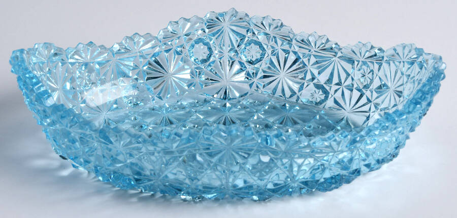 Ellrose Blue Olive Dish by Duncan & Miller-1