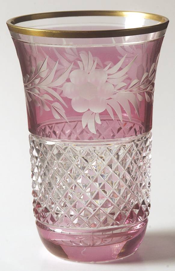 Marchioness 8 Oz Cranberry Flat Tumbler by Ebeling & Reuss-1