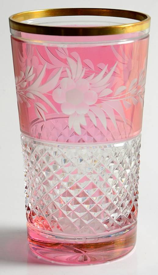 Marchioness Cranberry Flat Tumbler by Ebeling & Reuss-1