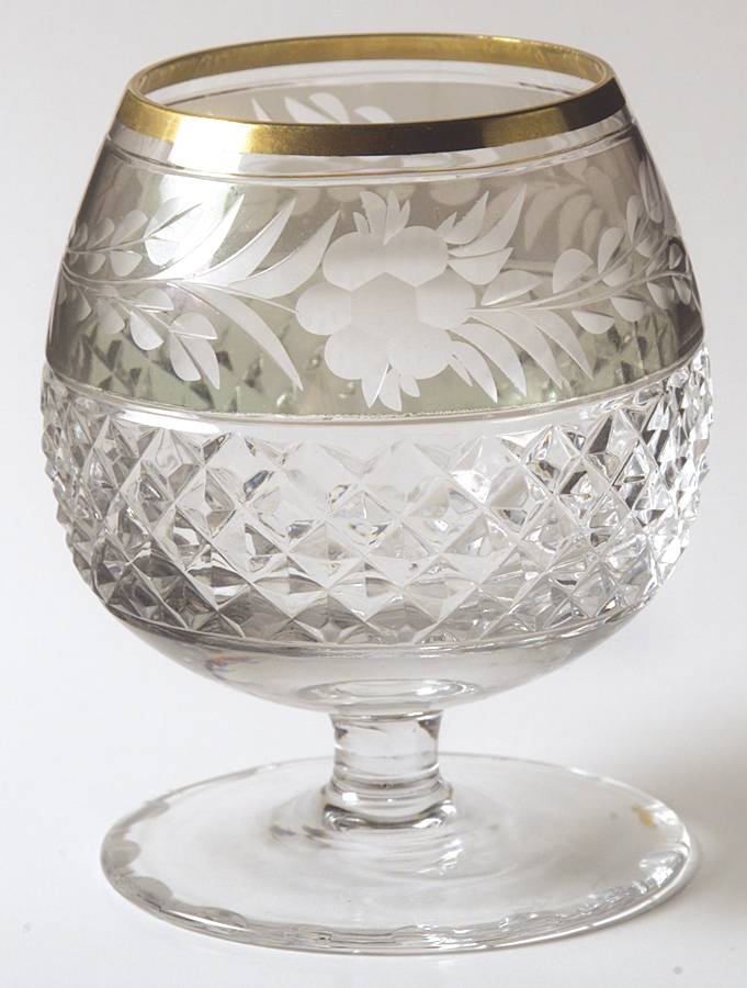 Marchioness Emerald Green Brandy Glass by Ebeling & Reuss-1