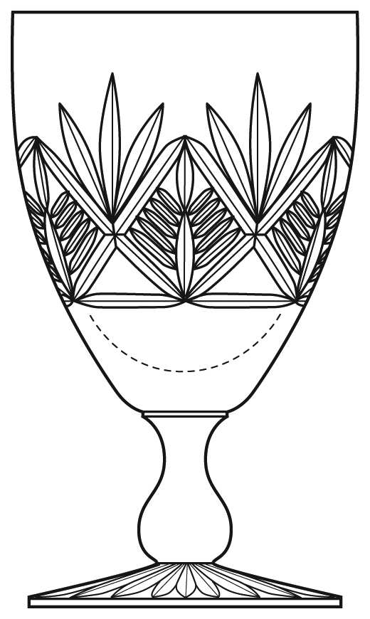 Cameron (Ball Stem) Water Goblet by Edinburgh Crystal-1