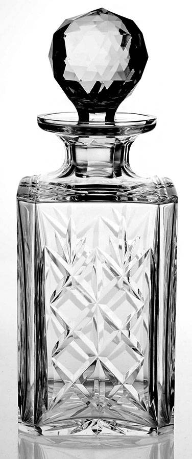 Glenshee (Cut) Spirit Decanter & Stopper by Edinburgh Crystal-1