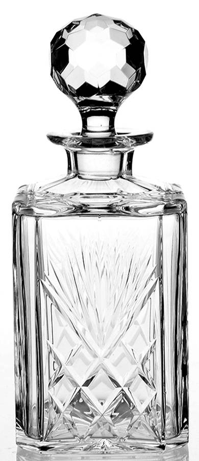 Iona Spirit Decanter & Stopper by Edinburgh Crystal-1