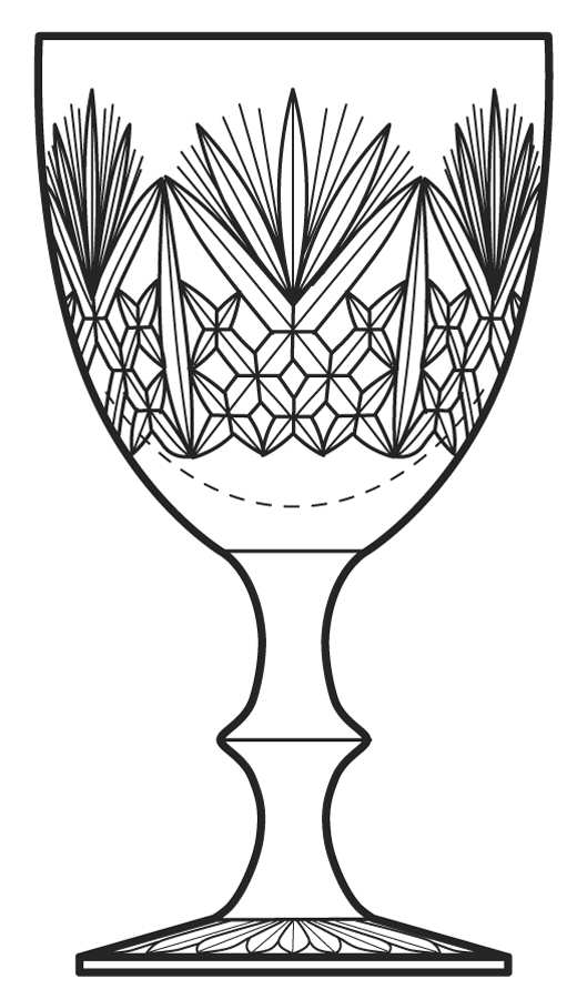 Iona Water Goblet by Edinburgh Crystal-1