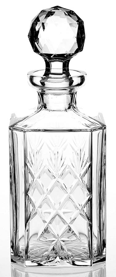 Kelso Square Decanter with Stopper by Edinburgh Crystal-1