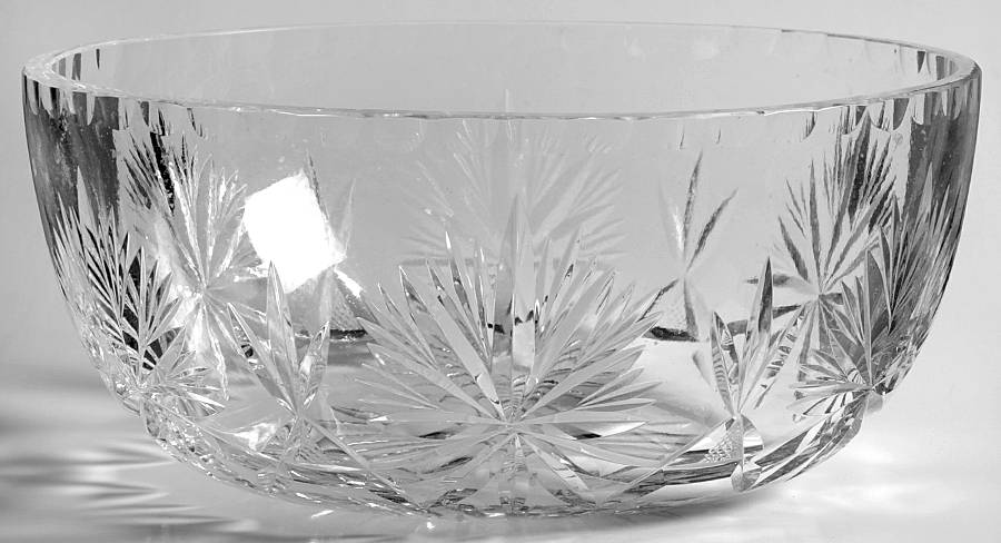Star of Edinburgh 8" Round Bowl by Edinburgh Crystal-1