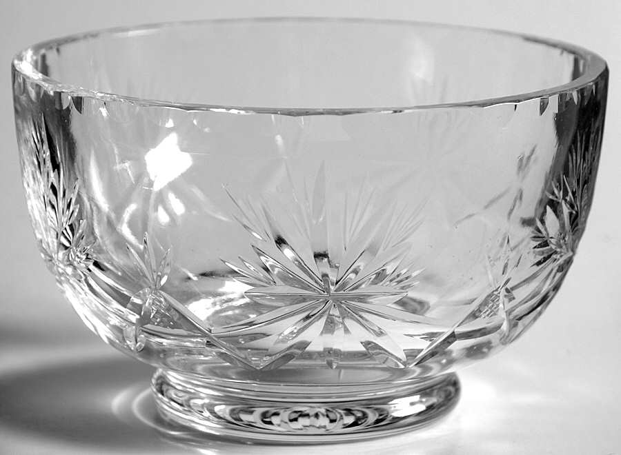 Star of Edinburgh 4" Footed Bowl by Edinburgh Crystal-1