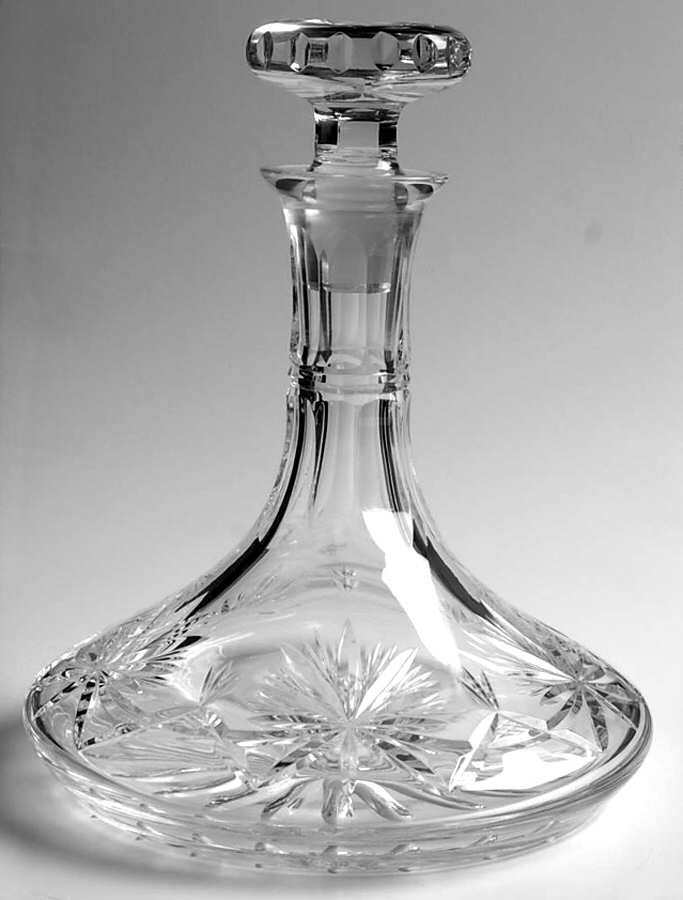 Star of Edinburgh Ships Decanter & Stopper by Edinburgh Crystal-1