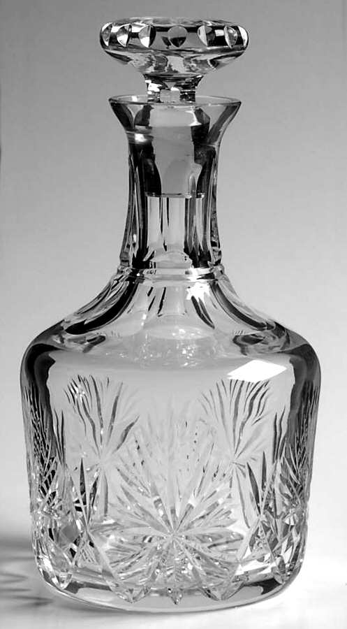 Star of Edinburgh Decanter & Stopper by Edinburgh Crystal-1