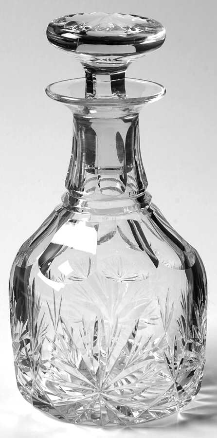 Star of Edinburgh Cordial Decanter & Stopper by Edinburgh Crystal-1