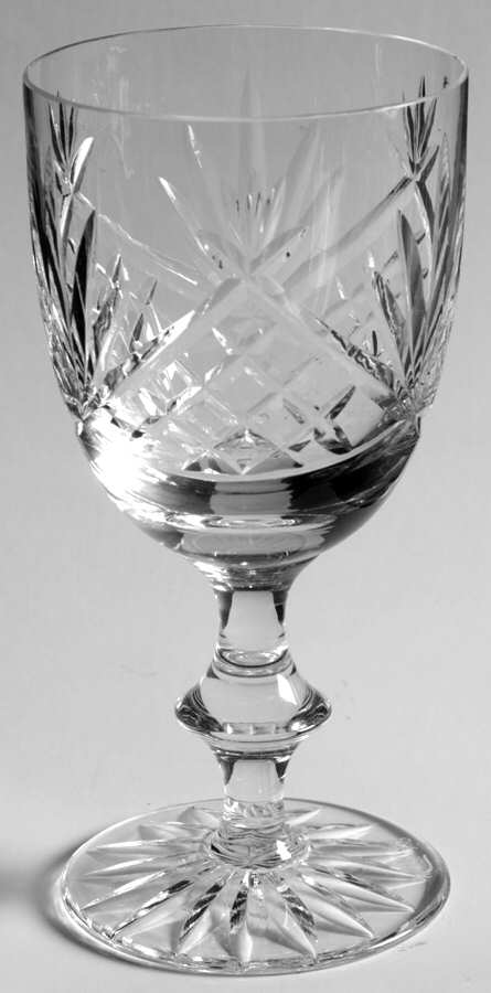 Sutherland (Wafer Stem) Claret Wine by Edinburgh Crystal-1