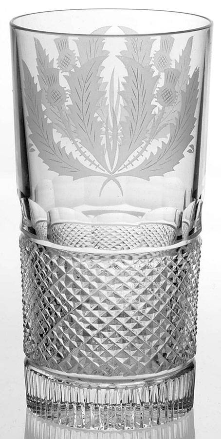 Thistle (Cut) Highball by Edinburgh Crystal-1