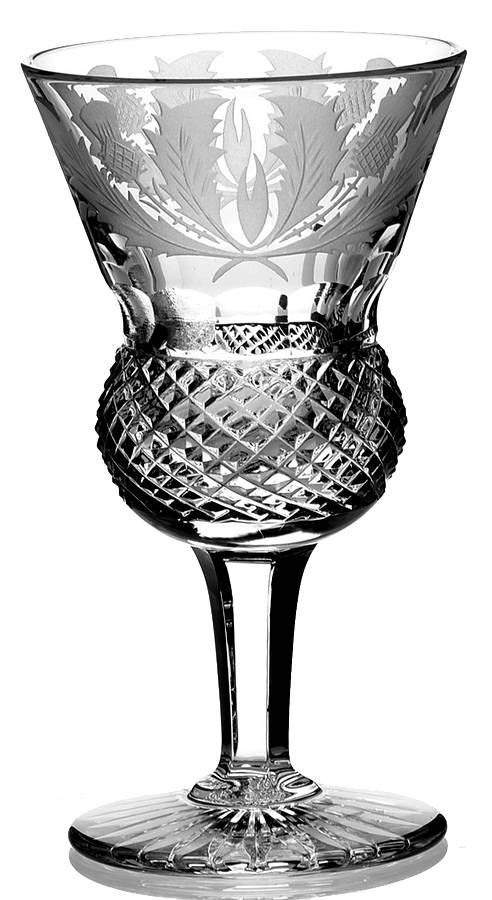 Thistle (Cut) Sherry by Edinburgh Crystal-1