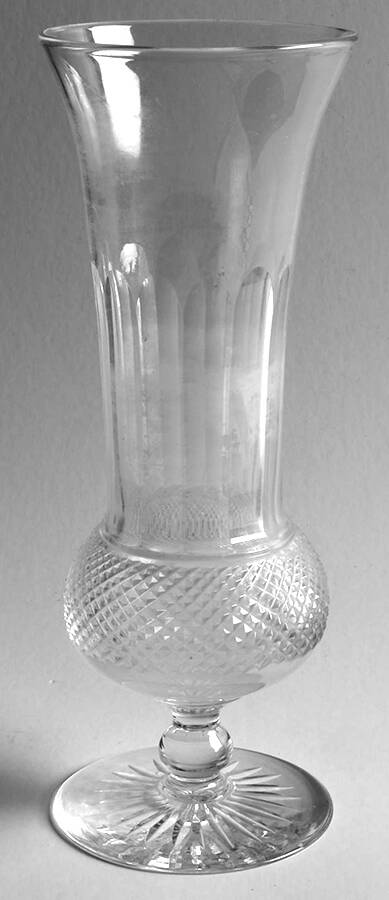 Thistle (Cut) 8" Bud Vase by Edinburgh Crystal-1