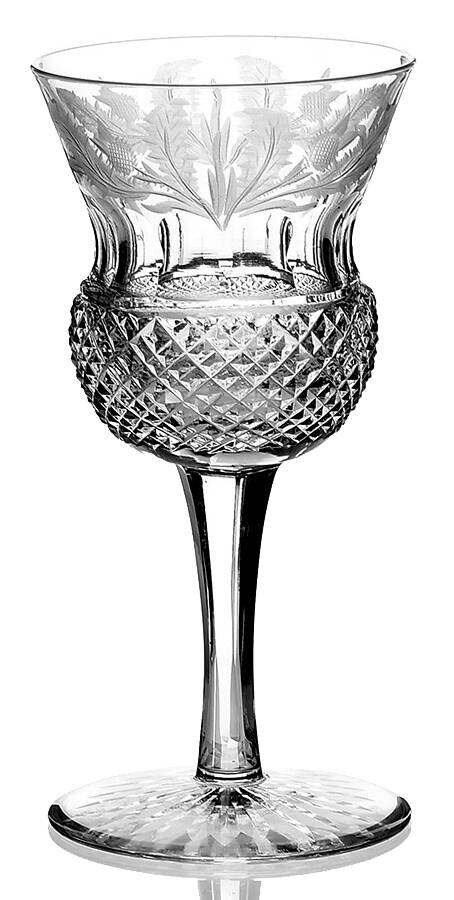 Thistle (Cut) Sherry by Edinburgh Crystal-1