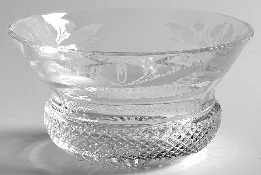 Thistle (Cut) Sugar-Open by Edinburgh Crystal-1