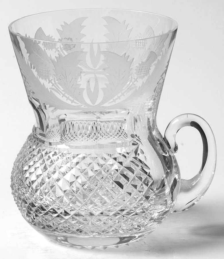 Thistle (Cut) Punch Cup by Edinburgh Crystal-1