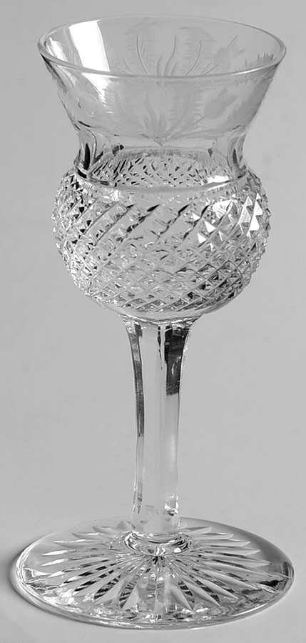 Thistle (Cut) Cordial by Edinburgh Crystal-1