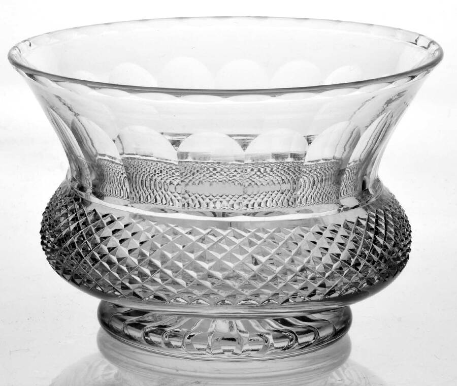 Thistle (Plain) Open Sugar by Edinburgh Crystal-1