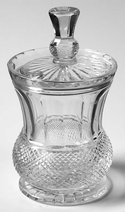 Thistle (Plain) Marmalade & Lid by Edinburgh Crystal-1