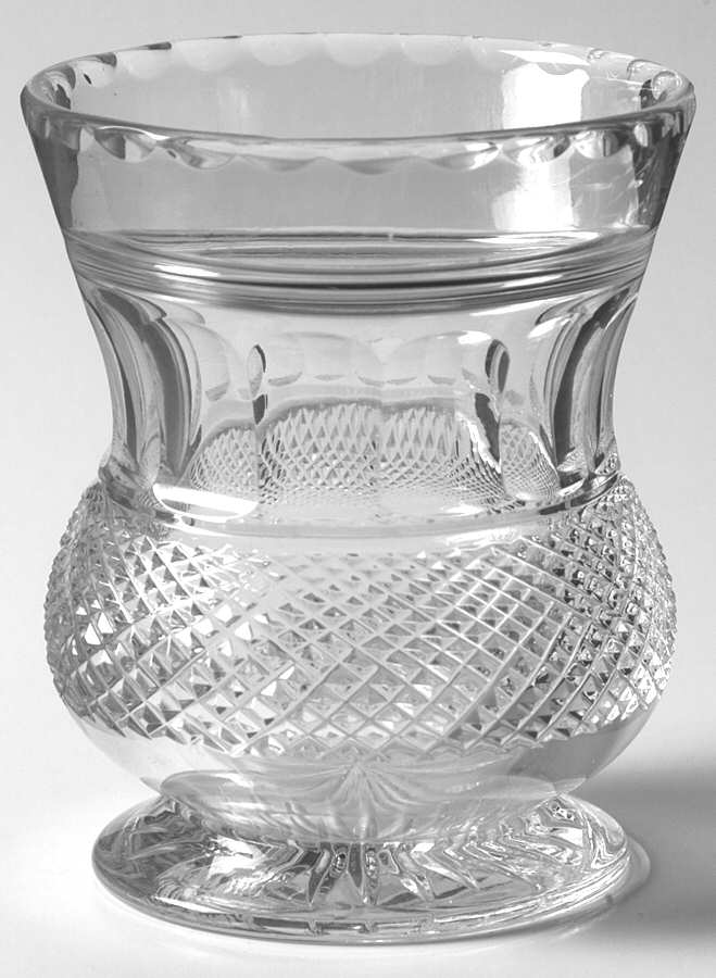 Thistle (Plain) Marmalade No Lid by Edinburgh Crystal-1