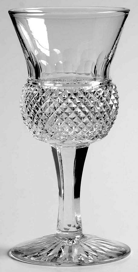 Thistle (Plain) Sherry Glass by Edinburgh Crystal-1