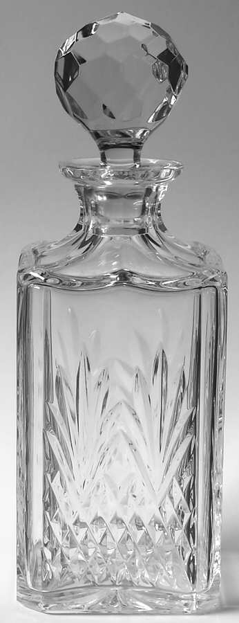 Tweed Square Decanter with Stopper by Edinburgh Crystal-1