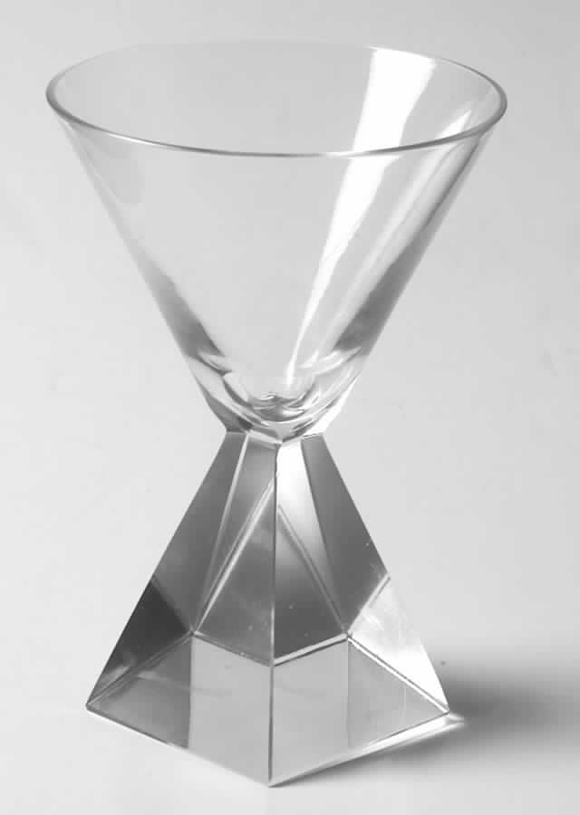 Pyramid Sherry Glass by Ekenas-1