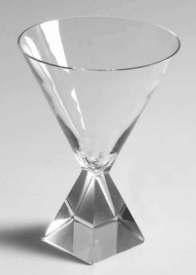 Pyramid Water Goblet by Ekenas-1