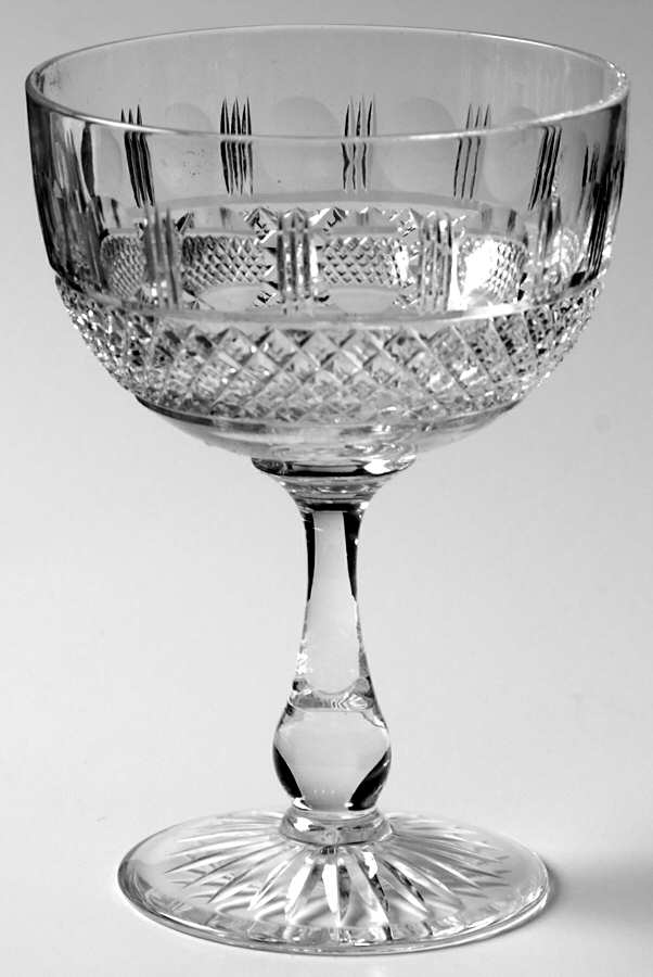 Marlboro Champagne/Tall Sherbet by Edinburgh Crystal-1