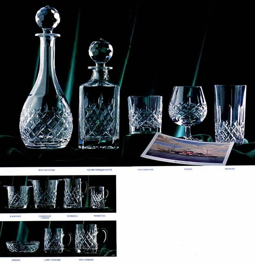 Brodick Wine Decanter & Stopper by Edinburgh Crystal-1