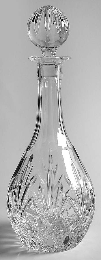 Romeo Wine Decanter & Stopper by Edinburgh Crystal-1