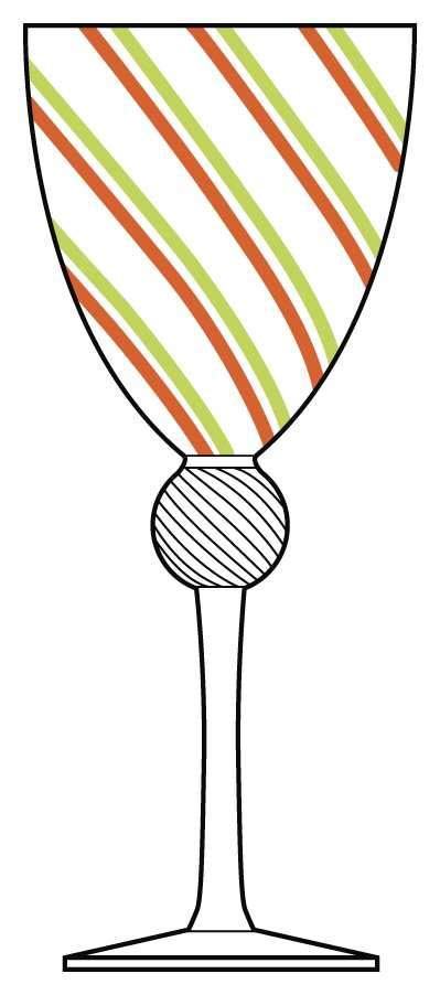 Tuscano Tropical Water Goblet by Eastern Design-1