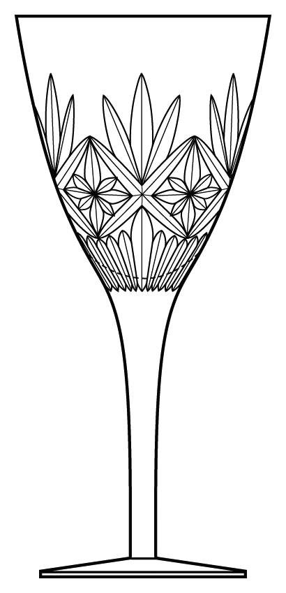 EDI17 Water Goblet by Edinburgh Crystal-1