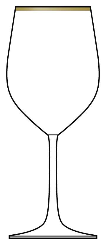 Century Gold Water Goblet by Epoch-1