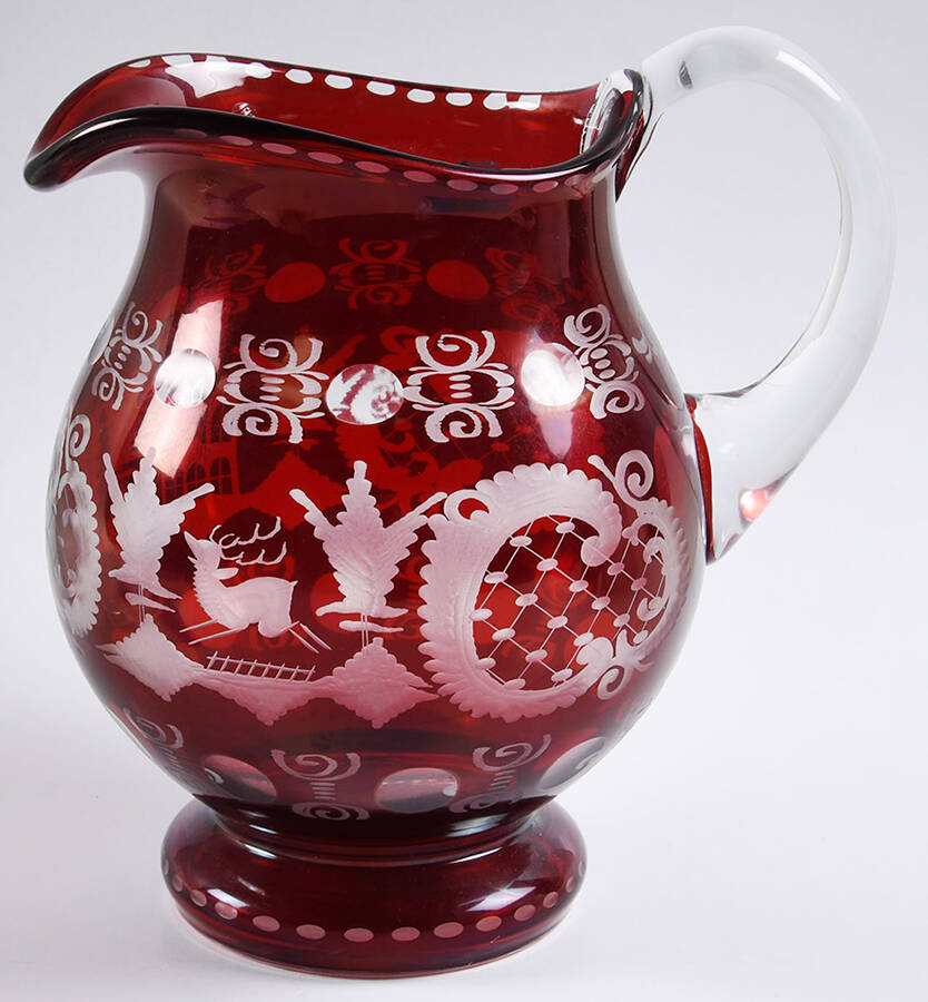 Giftware 60 Oz Pitcher by Egermann Crystal-1