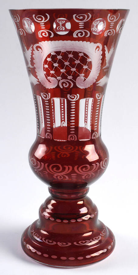 Giftware 11" Flower Vase by Egermann Crystal-1