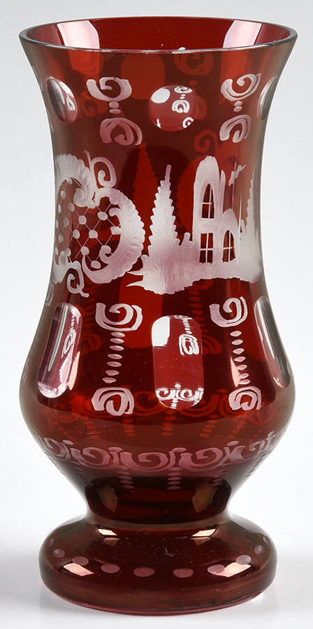 Giftware 6" Flower Vase by Egermann Crystal-1