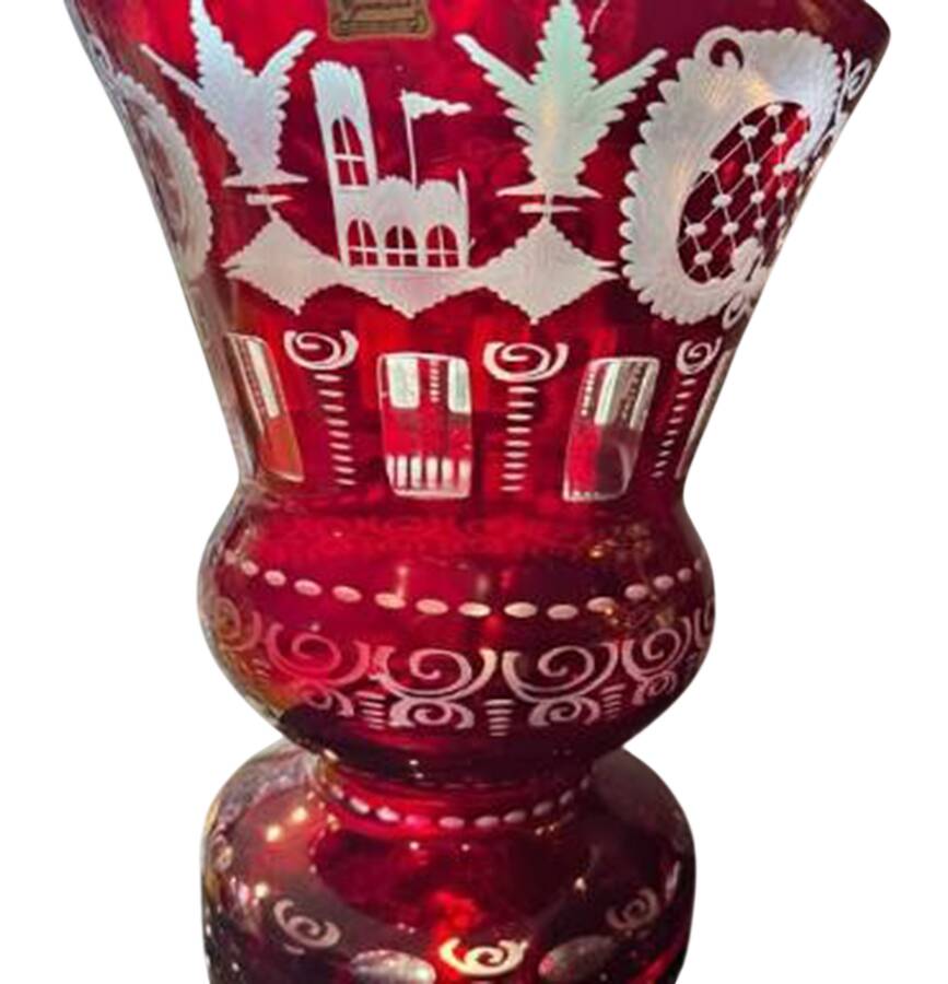 Giftware 11" Flower Vase by Egermann Crystal-1
