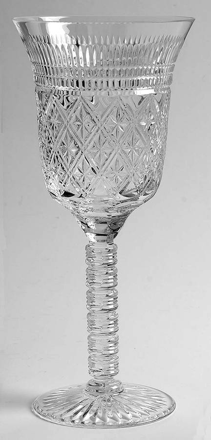 King James Water Goblet by Edinburgh Crystal-1