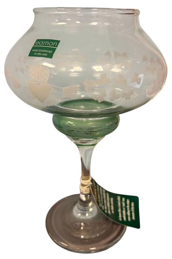 EAG1 7" Single Light Candlestick by Eamon Glass-1
