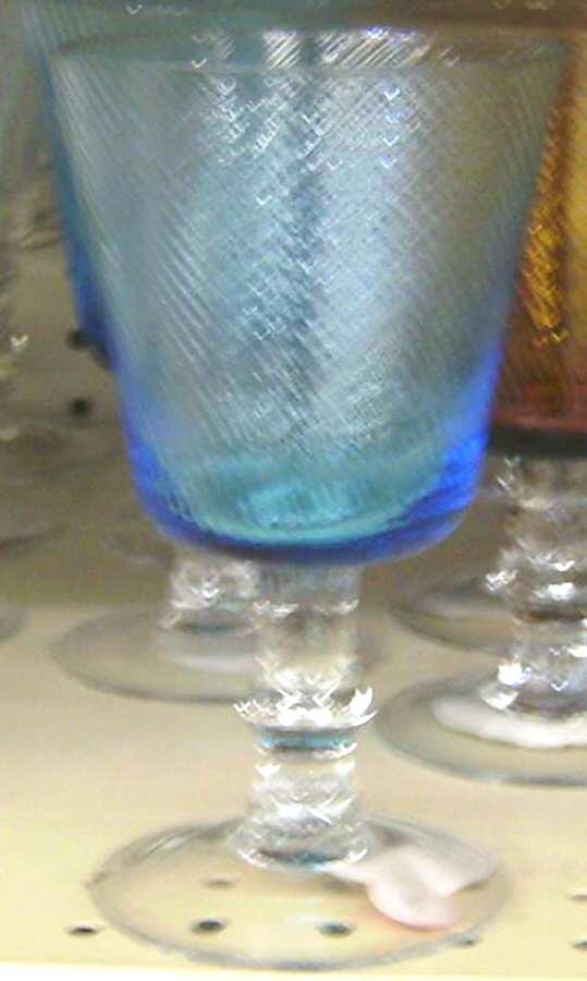 ECN1 Blue Water Goblet by Echo Point-1