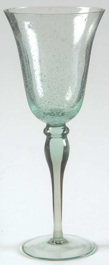 San Pedro Teal Wine Glass by Elements-1