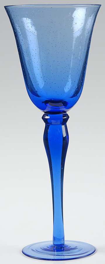 San Pedro Cobalt Water Goblet by Elements-1