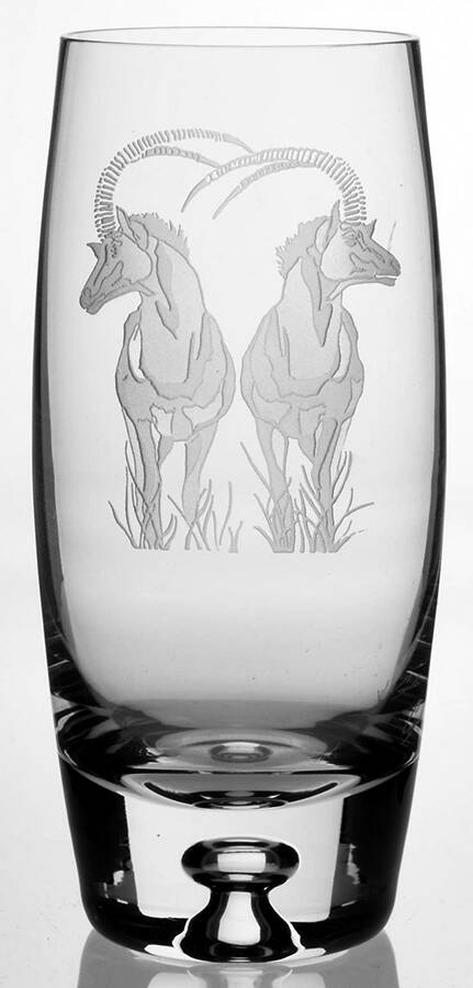 African Wildlife Highball by Evergreen Crystal-1