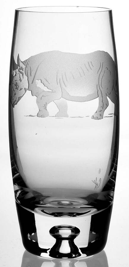 African Wildlife Highball by Evergreen Crystal-1