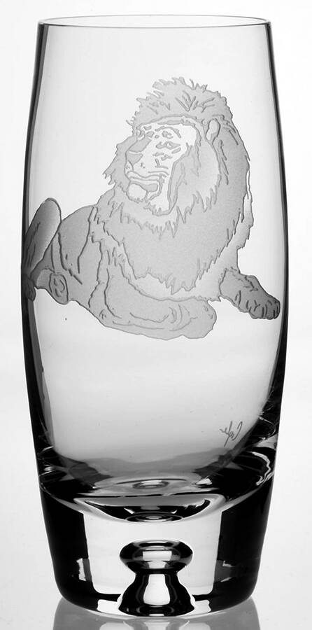 African Wildlife Highball by Evergreen Crystal-1